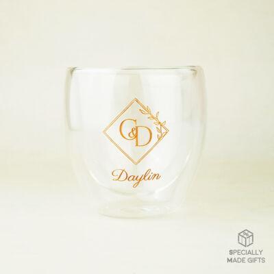Double Wall Glass Cup 250ml DWM12 Double Wall Glass Cup 250ml Thumbnail