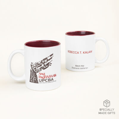 White with Inner Color Ceramic Mug DWM3 White with Inner Color Ceramic Mug Thumbnail