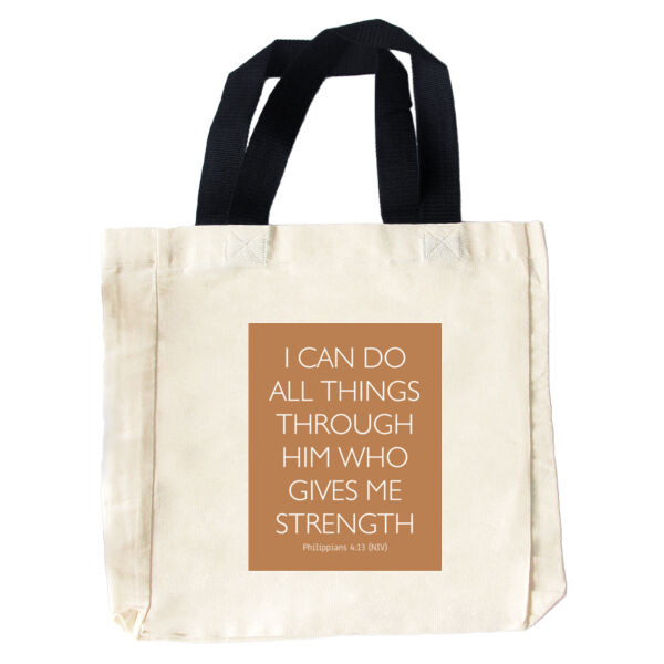Philippians 4:13 Tote Bag Thumbnail
