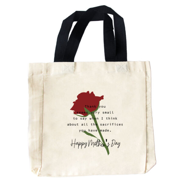 Thank You Message Tote Bag Thumbnail