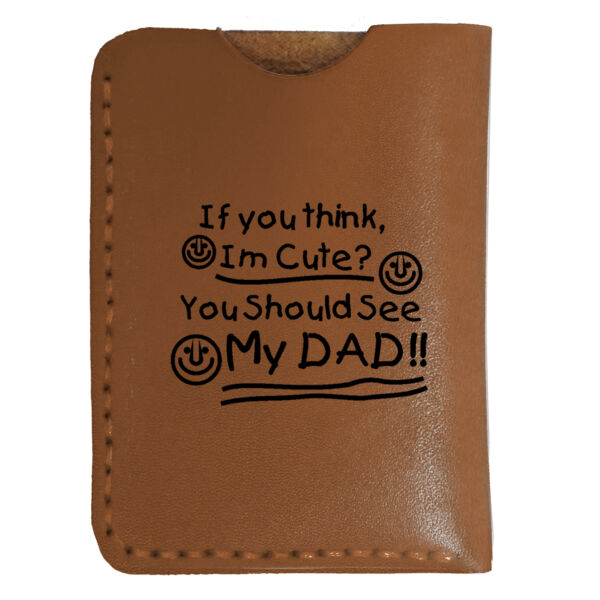 Leather Slip-in Card Holder Thumbnail