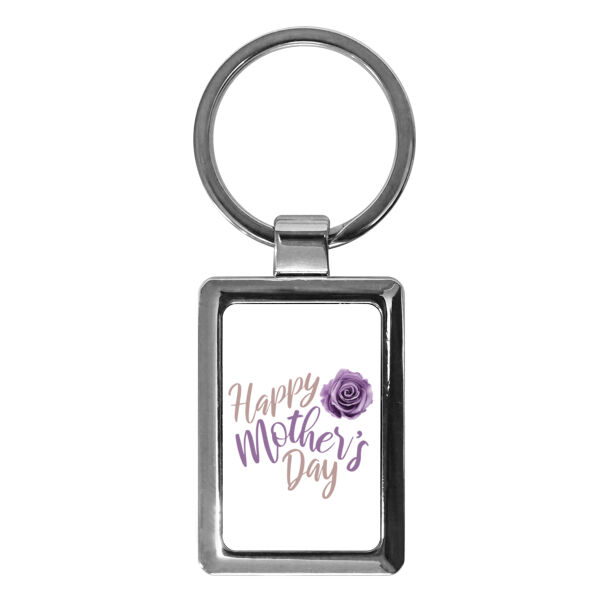 Metal Rectangle Keychain Thumbnail