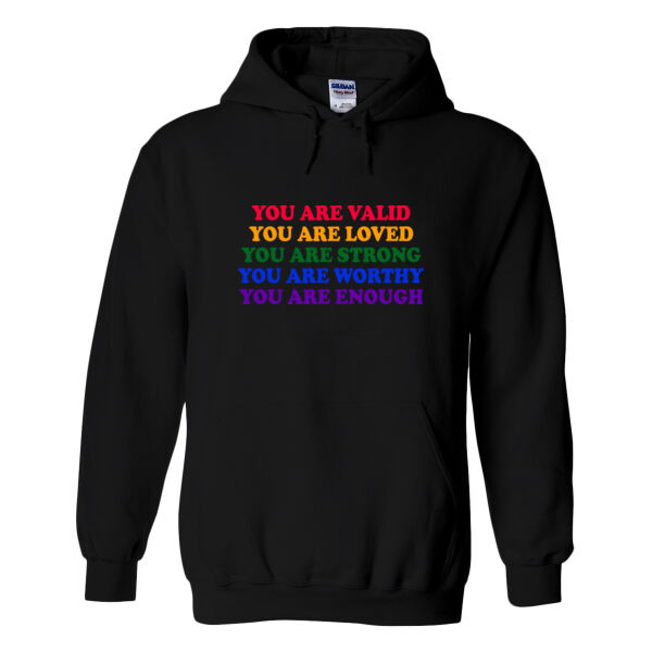 You are Enough Pullover Hoodie Thumbnail