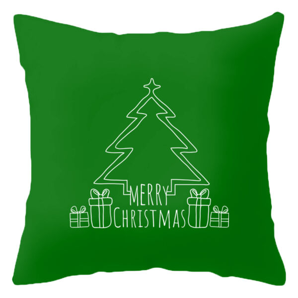 Christmas Tree Doodle Pillow Thumbnail