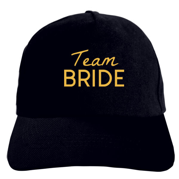 Team Bride Printed Baseball Cap Thumbnail