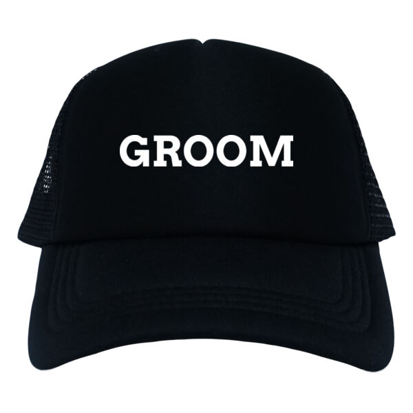 Groom Printed Mesh Cap Thumbnail