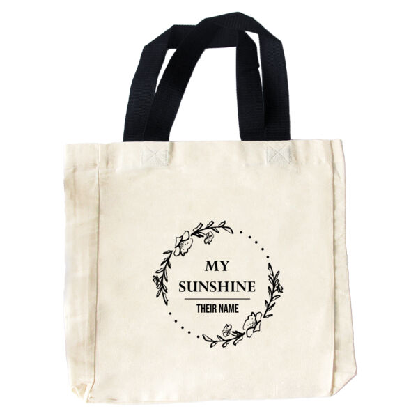 Floral Wreath Tote Bag Thumbnail