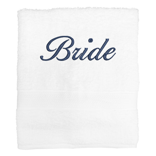 Groom's Bath Towel 2 Thumbnail