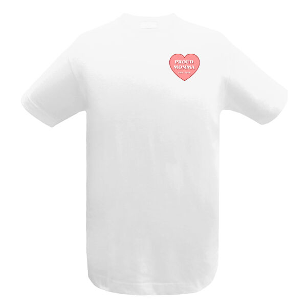 Proud Mama Personalized Round Neck Shirt Thumbnail