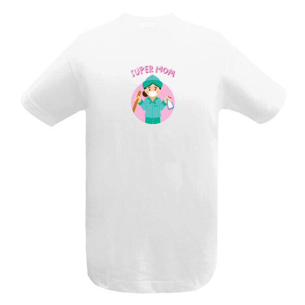 Super Mom Sanitation Tee (Fair) Thumbnail