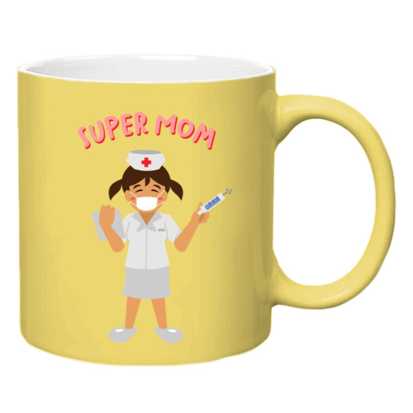 Super Mom Healthcare Inner White Mug Full Body (Light) Thumbnail
