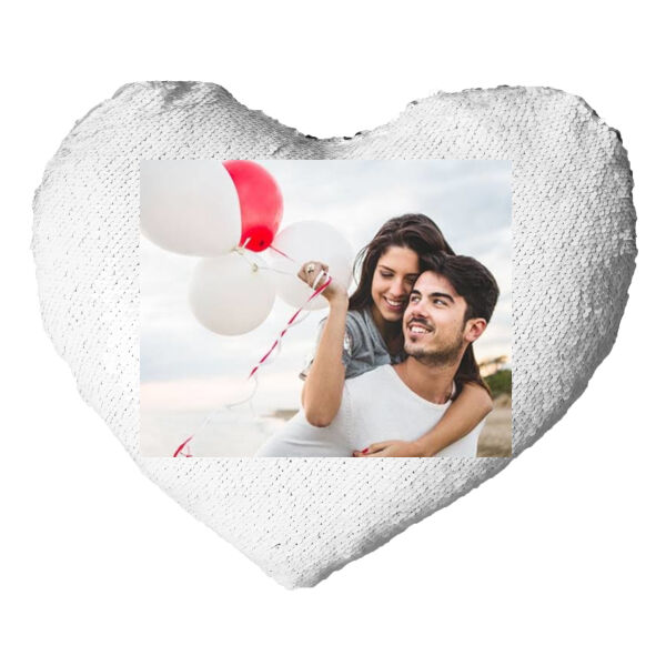 Customized Mermaid Heart Pillow Thumbnail