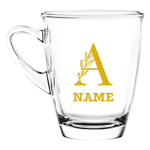 Leaf Monogram Personalized Mug Thumbnail