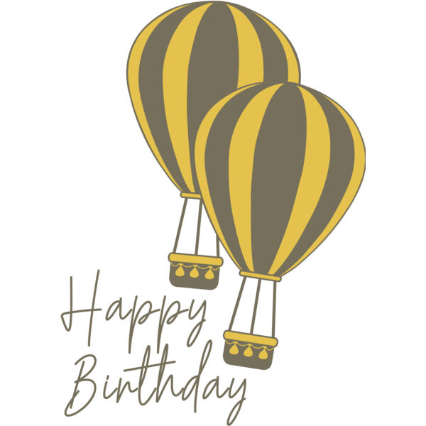 Birthday - Hot Air Ballloon Thumbnail