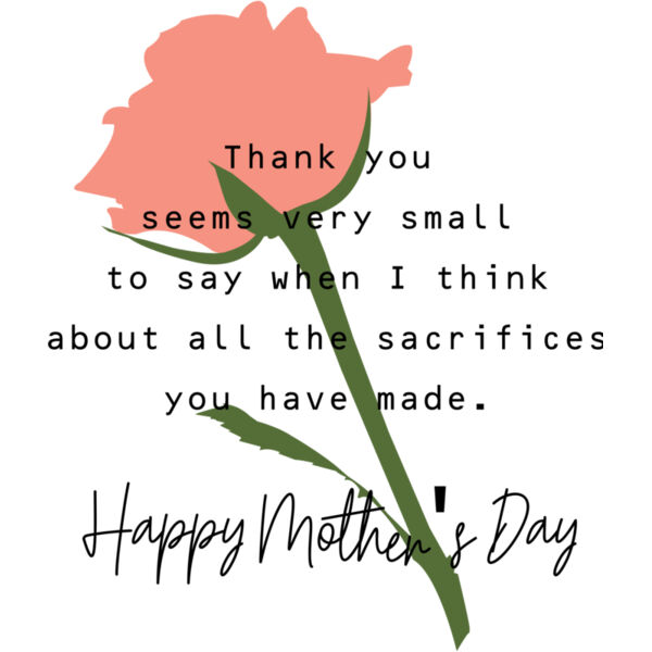 Mother's Day - Thank You Message Thumbnail