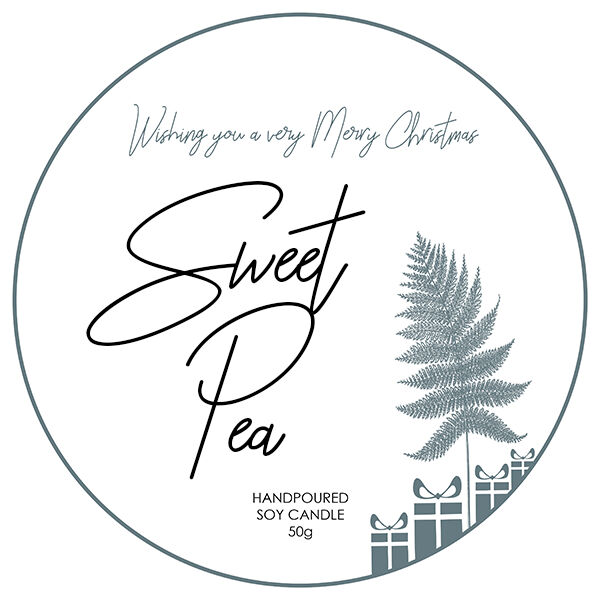 Sweet Pea Candle Sticker Thumbnail