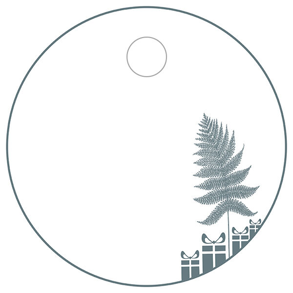 Blank Round Tag Thumbnail