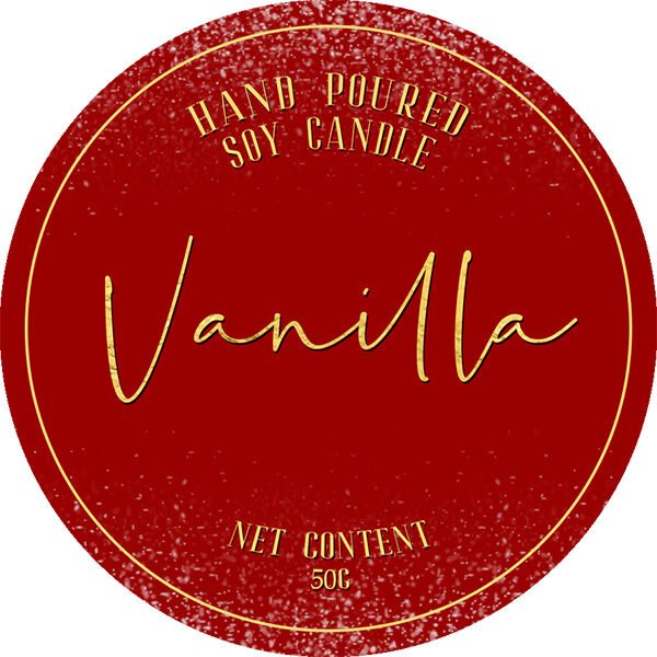 Vanilla Candle Sticker Thumbnail
