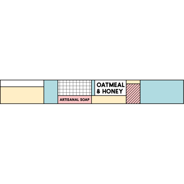 Oatmeal and Honey Soap Label Thumbnail