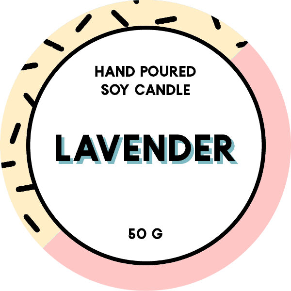 Lavender Candle Sticker Thumbnail