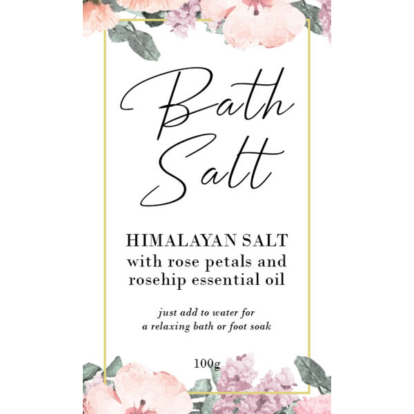 Bath Salt Label Thumbnail