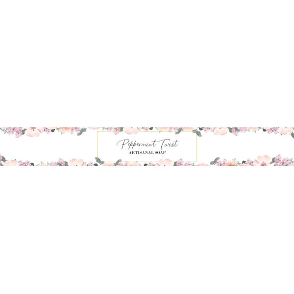 Peppermint Soap Label Thumbnail