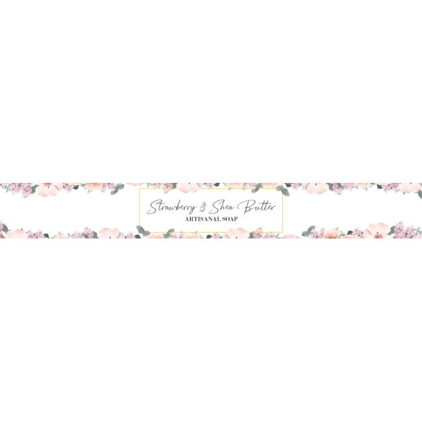 Strawberry Soap Label Thumbnail