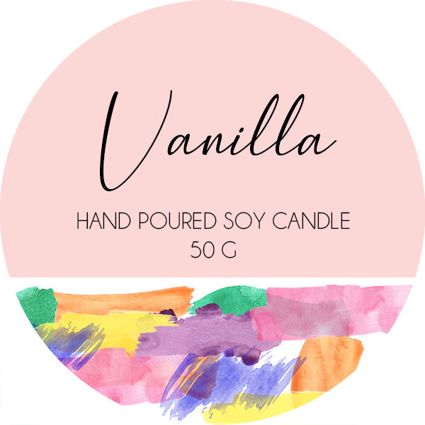 Vanilla Candle Sticker Thumbnail