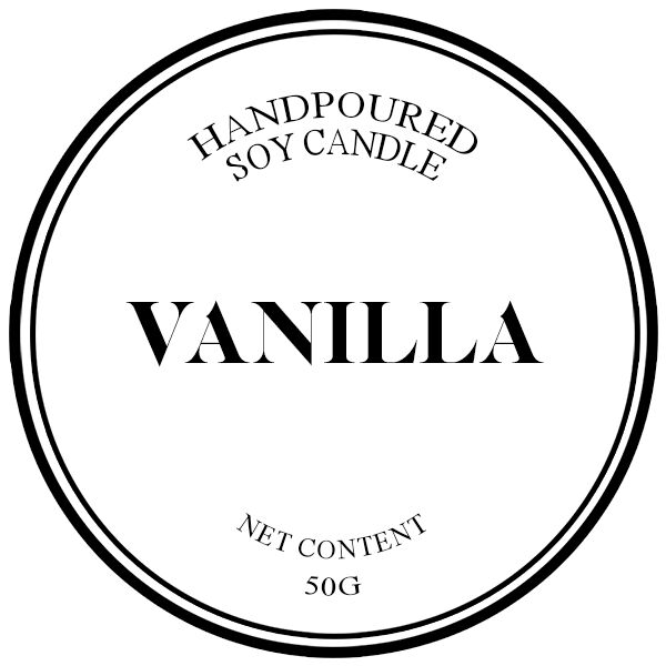Vanilla Candle Sticker Thumbnail