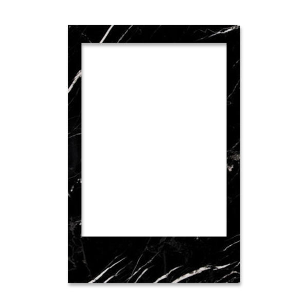 Polaroid Frame 4x3 Black Marble Thumbnail