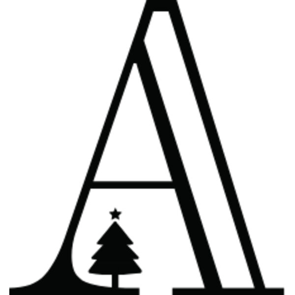 Christmas Monogram A Thumbnail