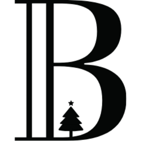 Christmas Monogram B Thumbnail