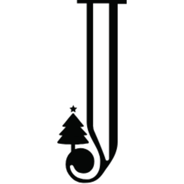 Christmas Monogram J Thumbnail