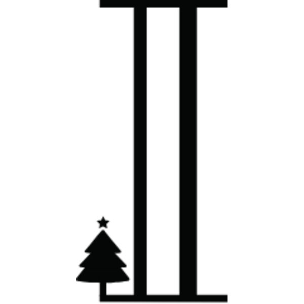 Christmas Monogram I Thumbnail