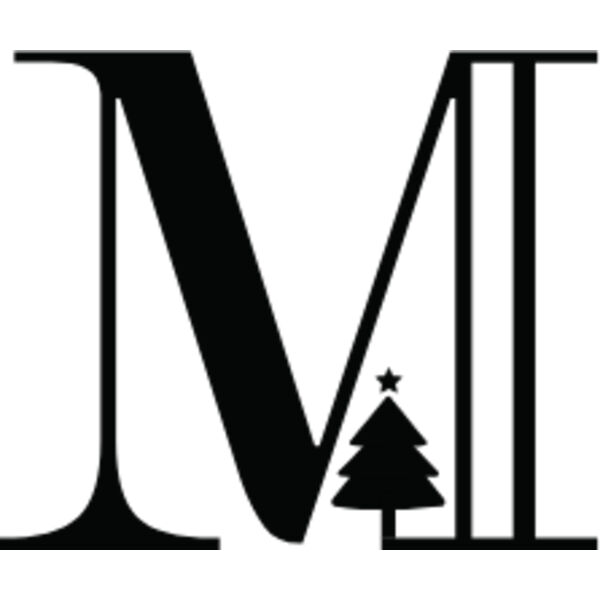 Christmas Monogram M Thumbnail