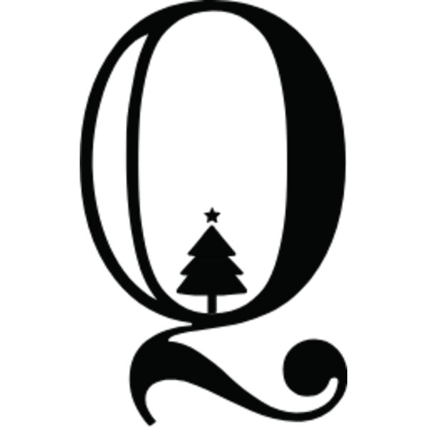 Christmas Monogram Q Thumbnail