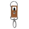Leather Hook Ring Keychain Thumbnail