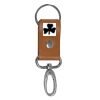 Leather Hook Ring Keychain Thumbnail