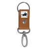 Leather Hook Ring Keychain Thumbnail