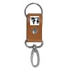 Leather Hook Ring Keychain Thumbnail