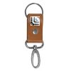 Leather Hook Ring Keychain Thumbnail