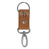 Leather Hook Ring Keychain Thumbnail